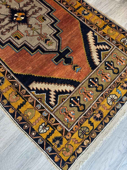 Turkish Yahyali Rug | 3' 3" x 6' 3"