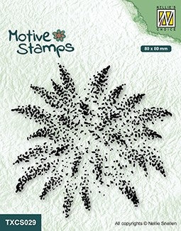 Nellie's Choice Texture Clear Stamp - Golden Rain