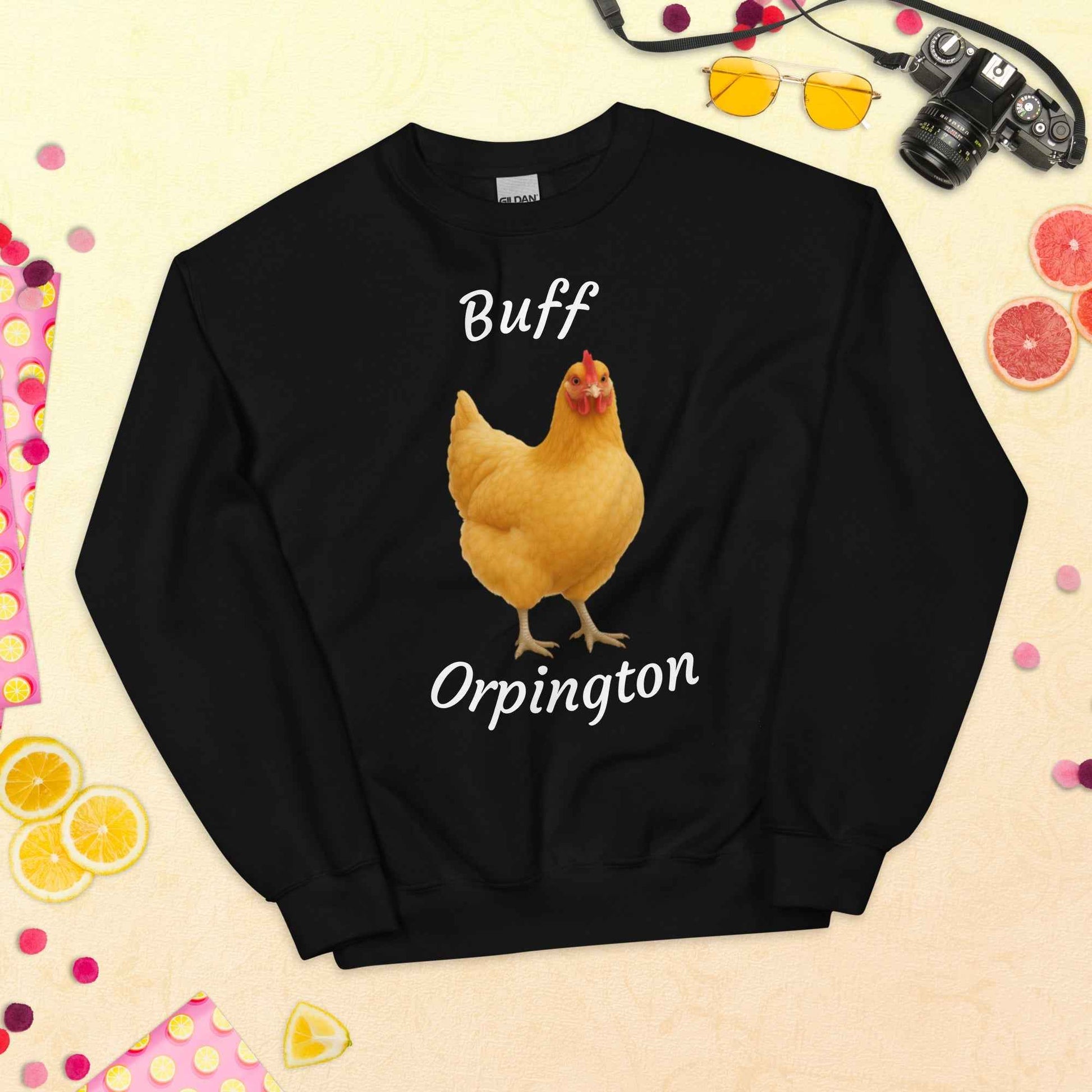 Buff Orpington Words Unisex Sweatshirt