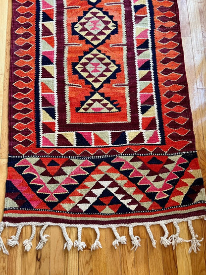 Vintage Herki Runner | 2' 8" x 10