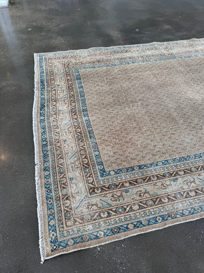 Vintage Mir Saraband Rug | 7' 9" x 10' 10"