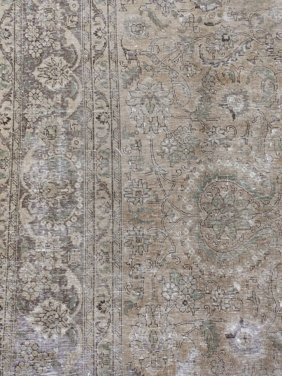 Vintnge Tabriz Rug |  9' 2" x 12' 11"