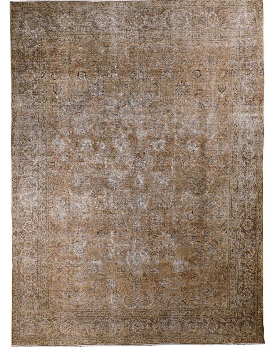 Vintnge Tabriz Rug |  9' 2" x 12' 11"