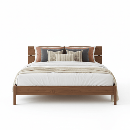 Vline 601 Acacia Wood Bed Frame