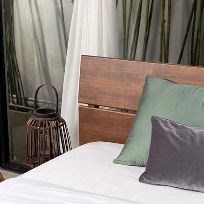 Vline 601 Acacia Wood Bed Frame