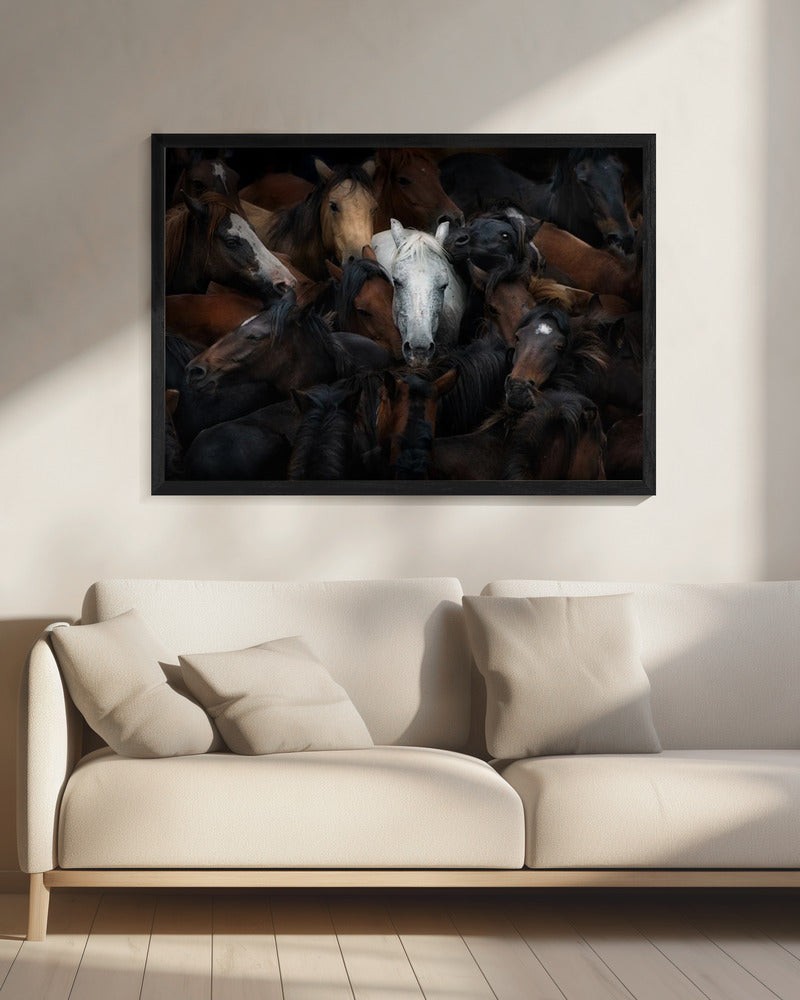Wall art: The White Horse