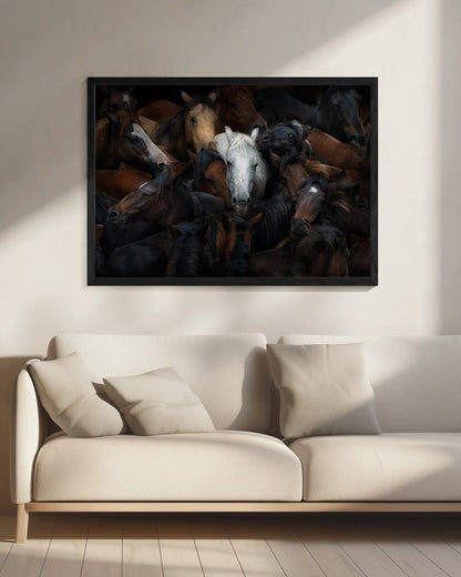Wall art: The White Horse