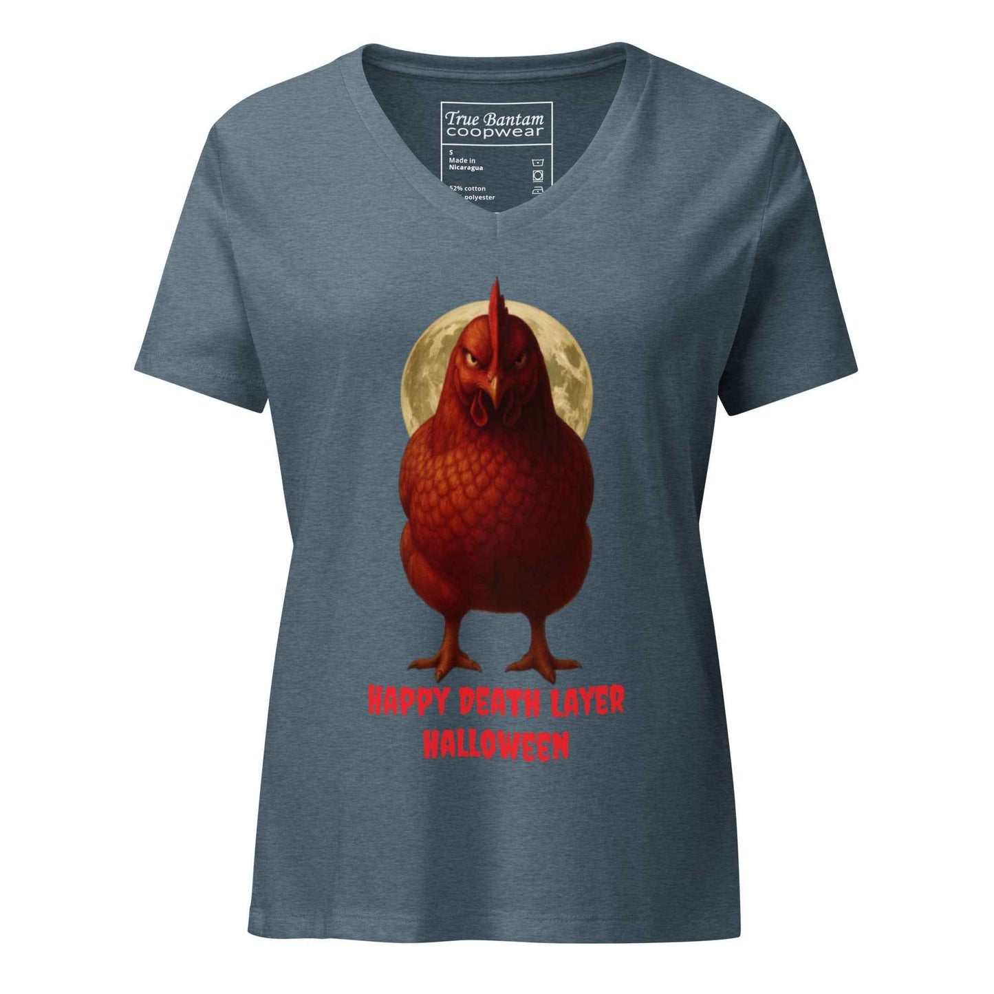 Halloween Death Layer Women’s relaxed v-neck t-shirt