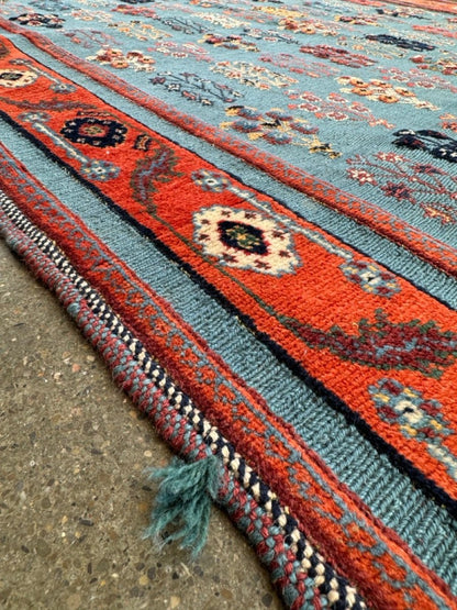 Zollanvari Gabbeh-Kilim | 4’ 2" x 6’ 3"